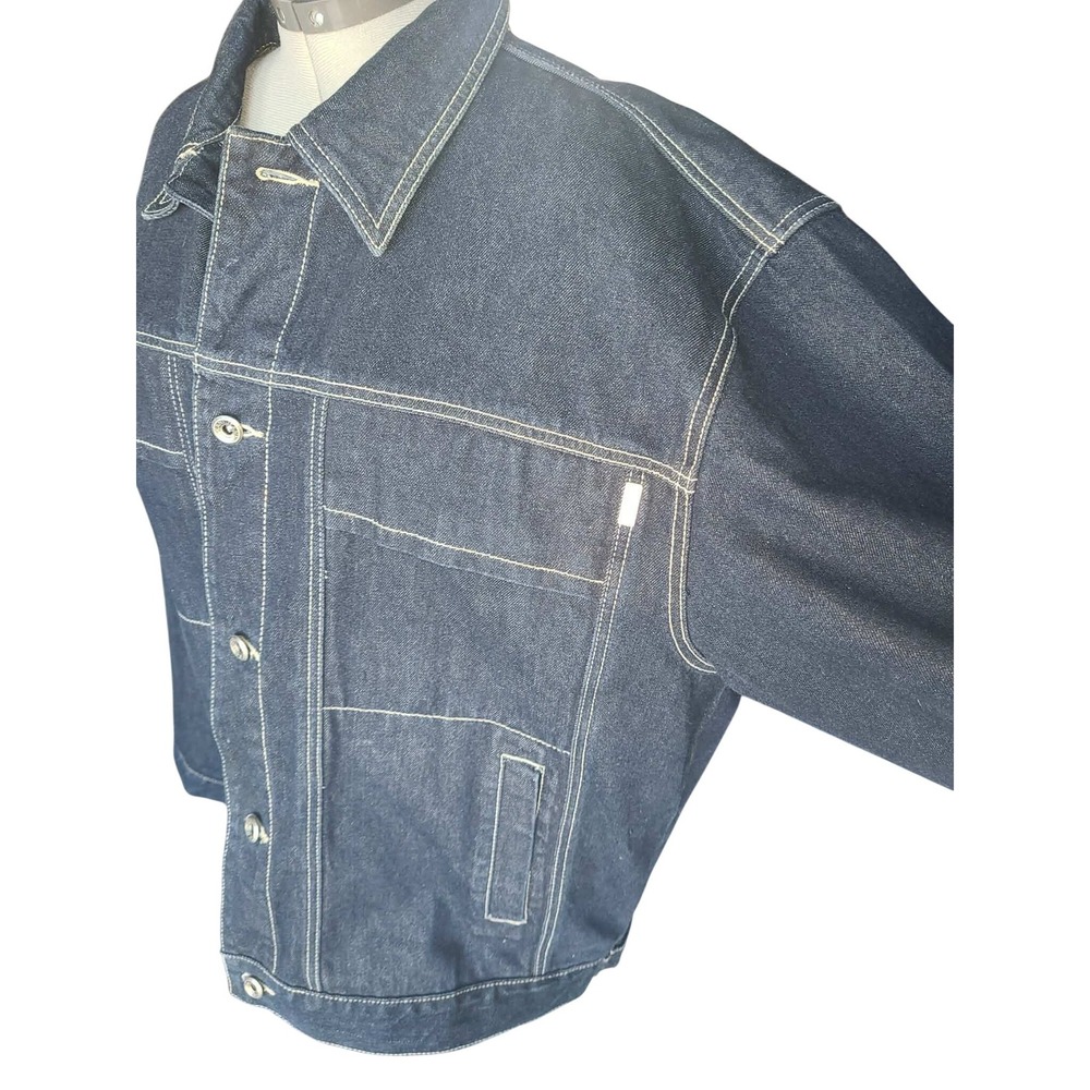 Vintage 1990s Kani Jeans Denim Jacket XXL - Picture 2 of 10